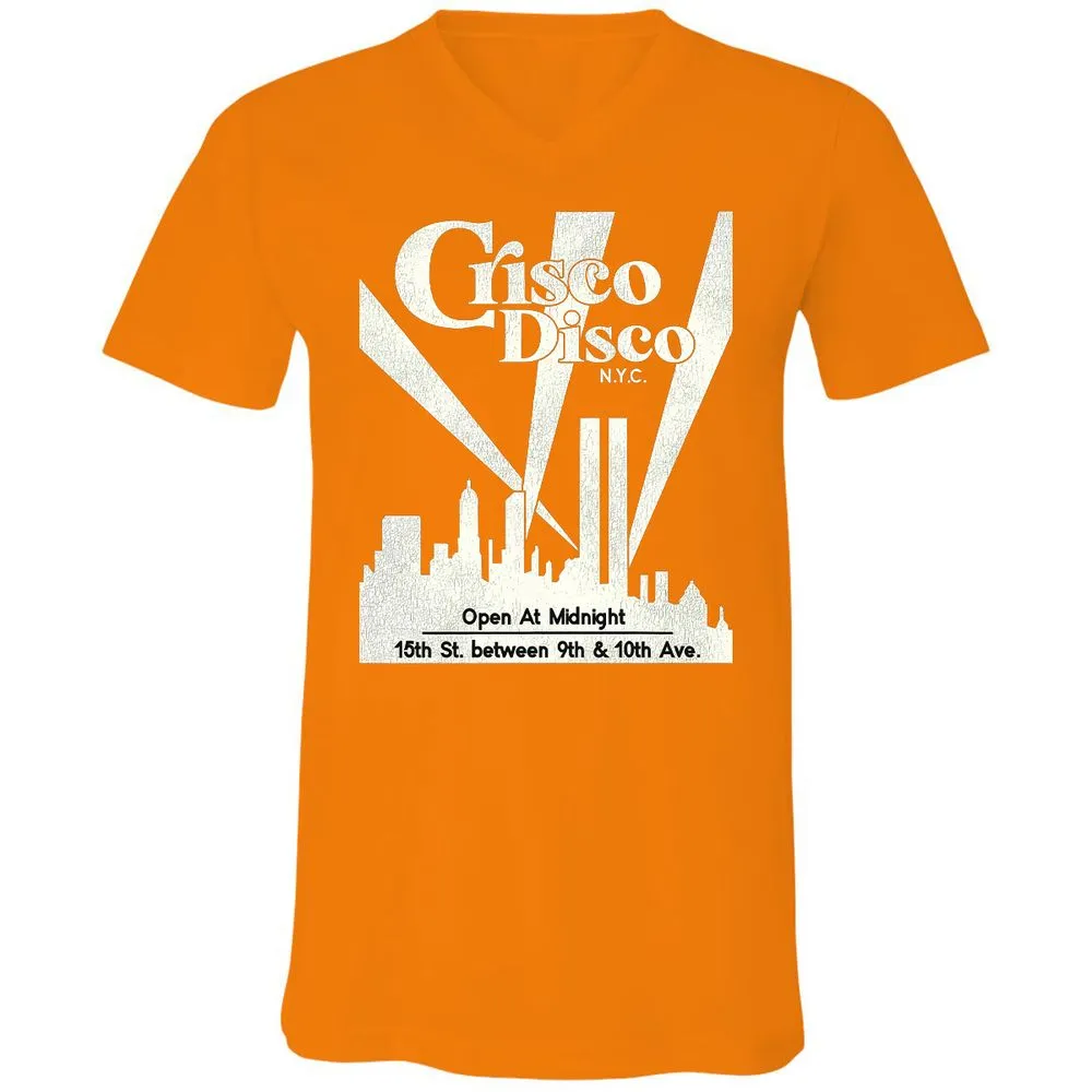 Unisex V-Neck T-Shirt - LZE1826K - Orange - 11