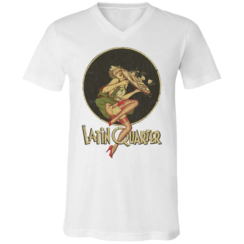 Unisex V-Neck T-Shirt - 5RU775VE - White - 5