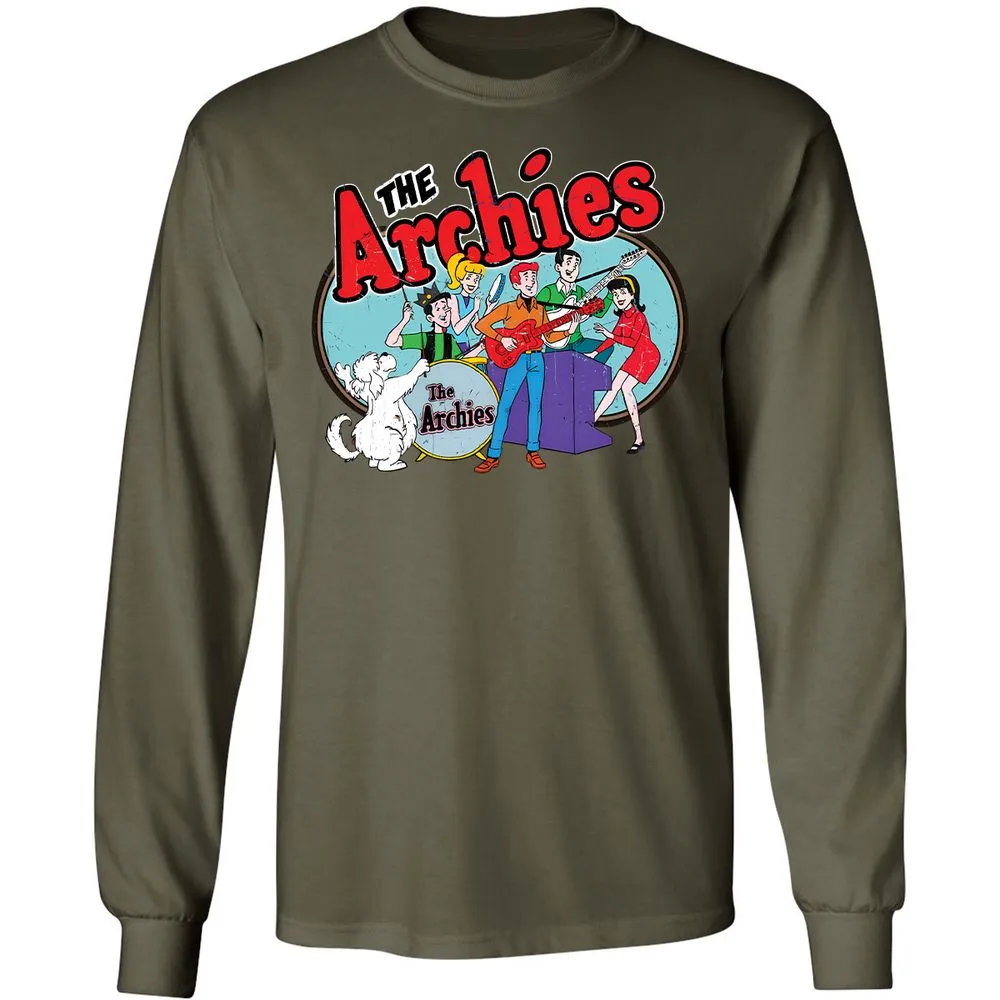 Long Sleeve T-Shirt - 53A2XBES - Military Green - 16