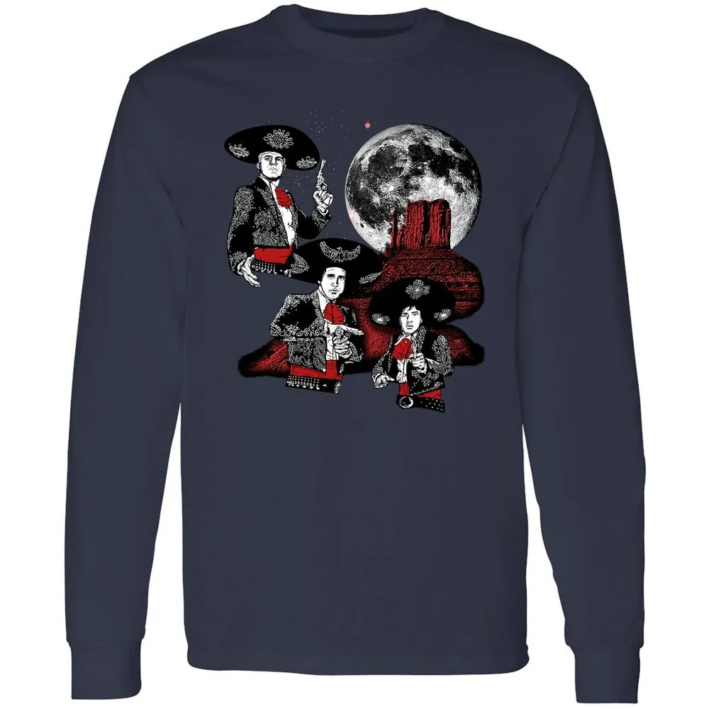 Long Sleeve T-Shirt - 3FBW9A1R - Navy - 2