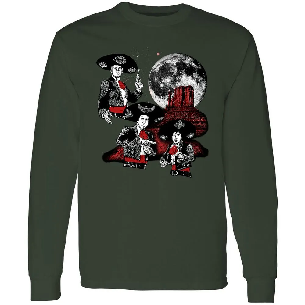 Long Sleeve T-Shirt - 3FBW9A1R - Forest Green - 4