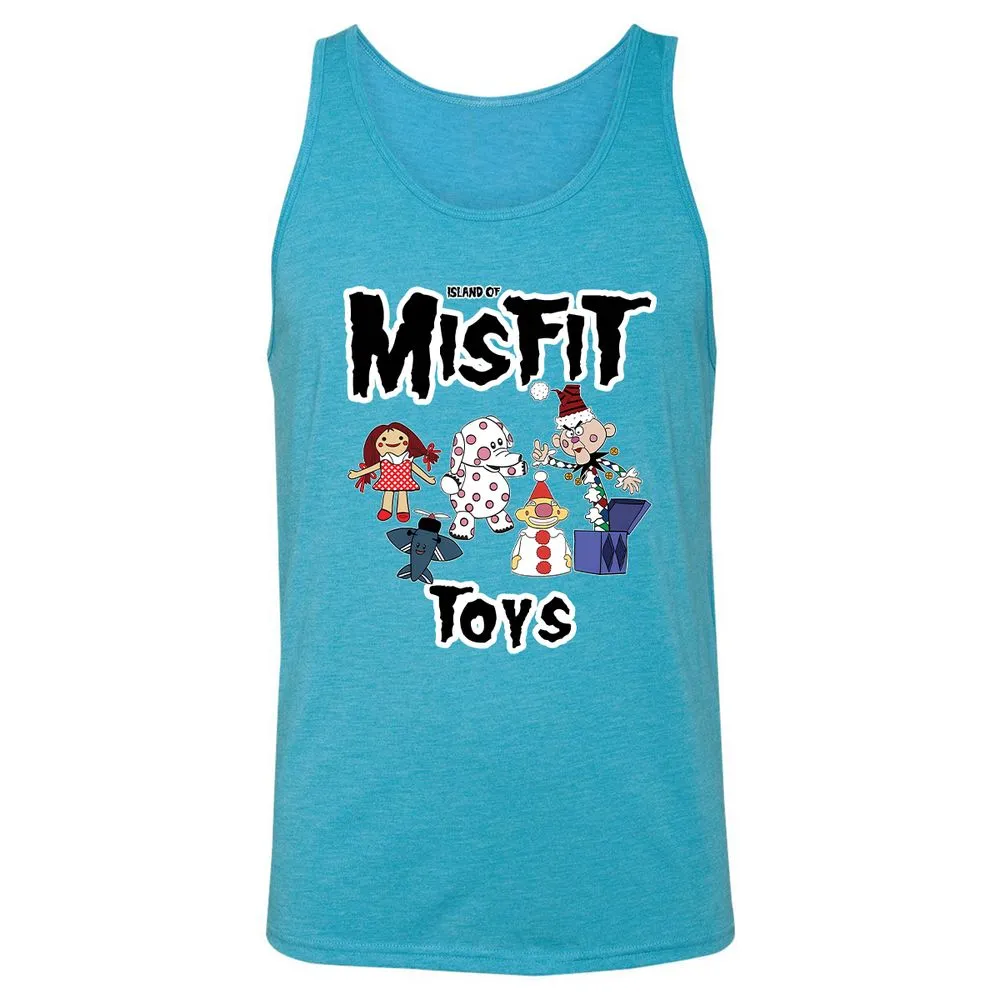 Unisex Jersey Tank - 3H5Z73ZR - Aqua Triblend - 3