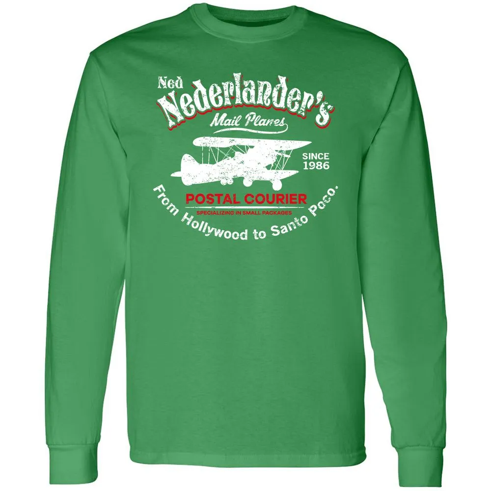 Long Sleeve T-Shirt - W9KPQUZS - Irish Green - 10