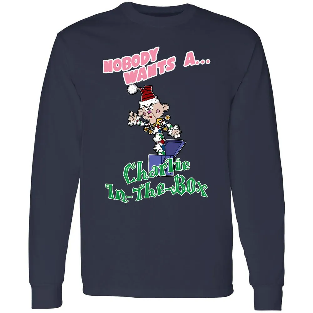 Long Sleeve T-Shirt - ZLJCRLLK - Navy - 2