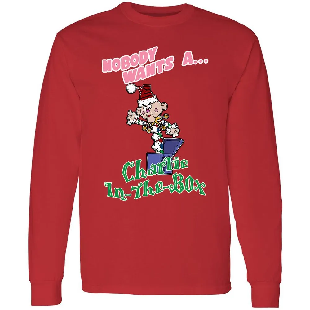 Long Sleeve T-Shirt - ZLJCRLLK - Red - 14