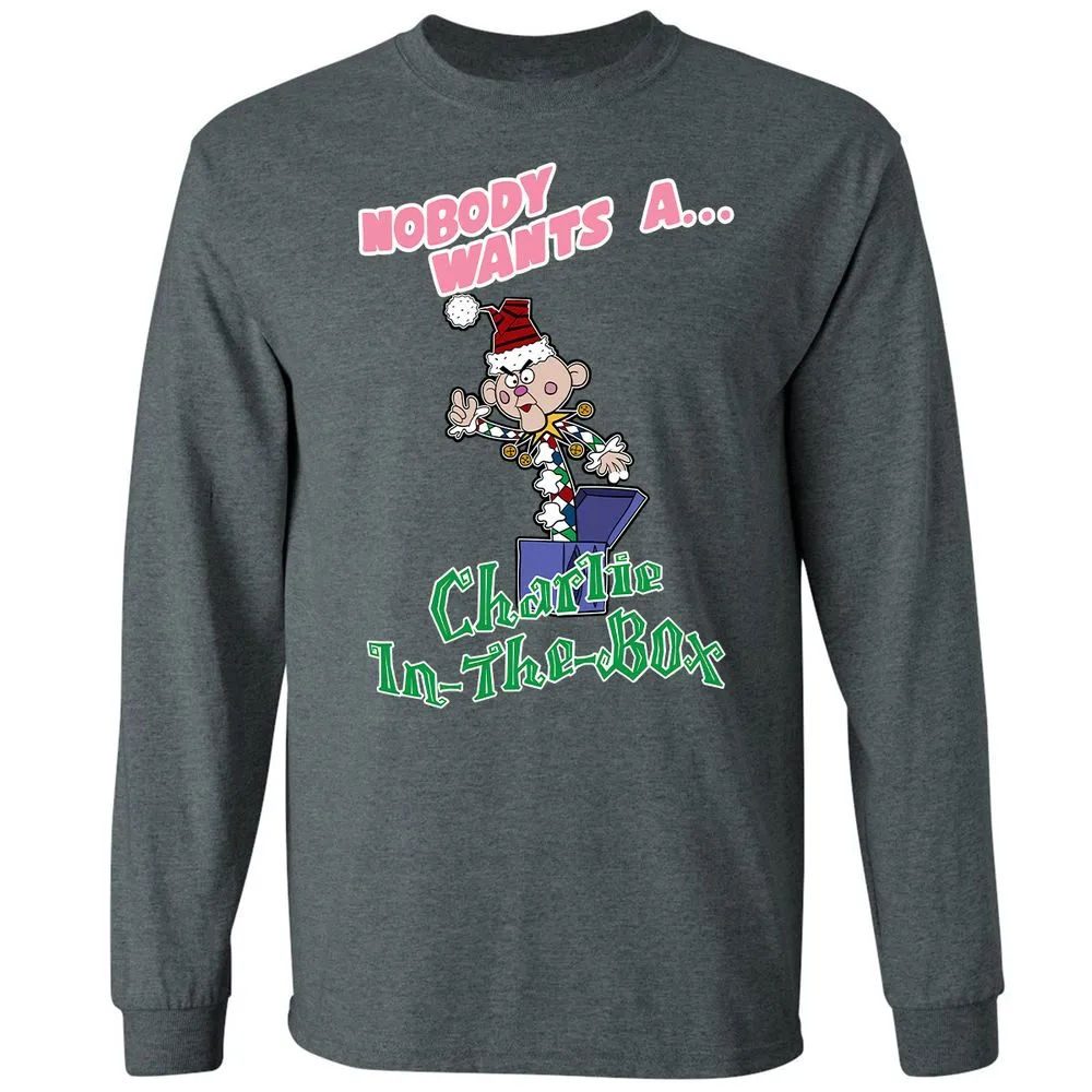 Long Sleeve T-Shirt - ZLJCRLLK - Dark Heather - 15
