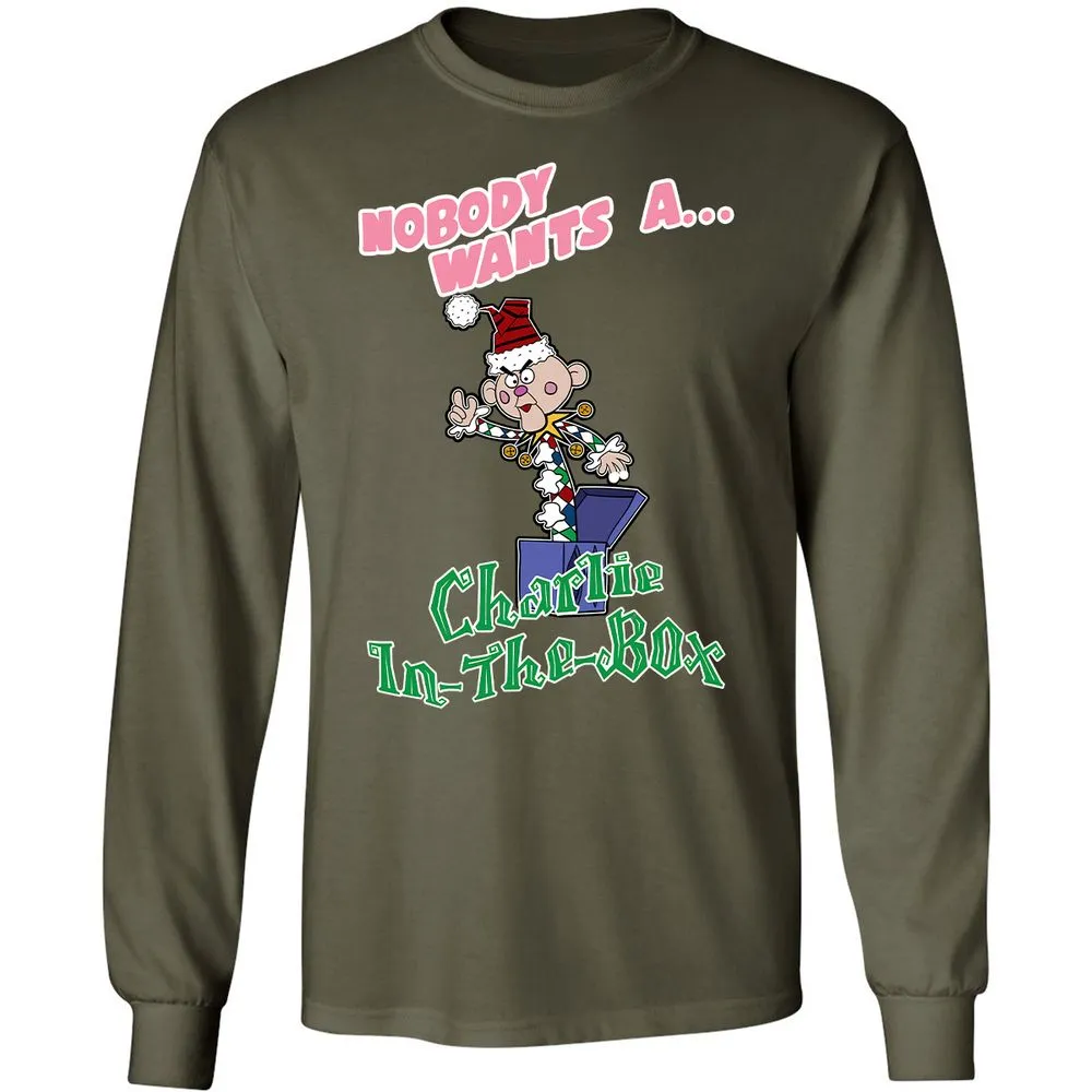 Long Sleeve T-Shirt - ZLJCRLLK - Military Green - 16
