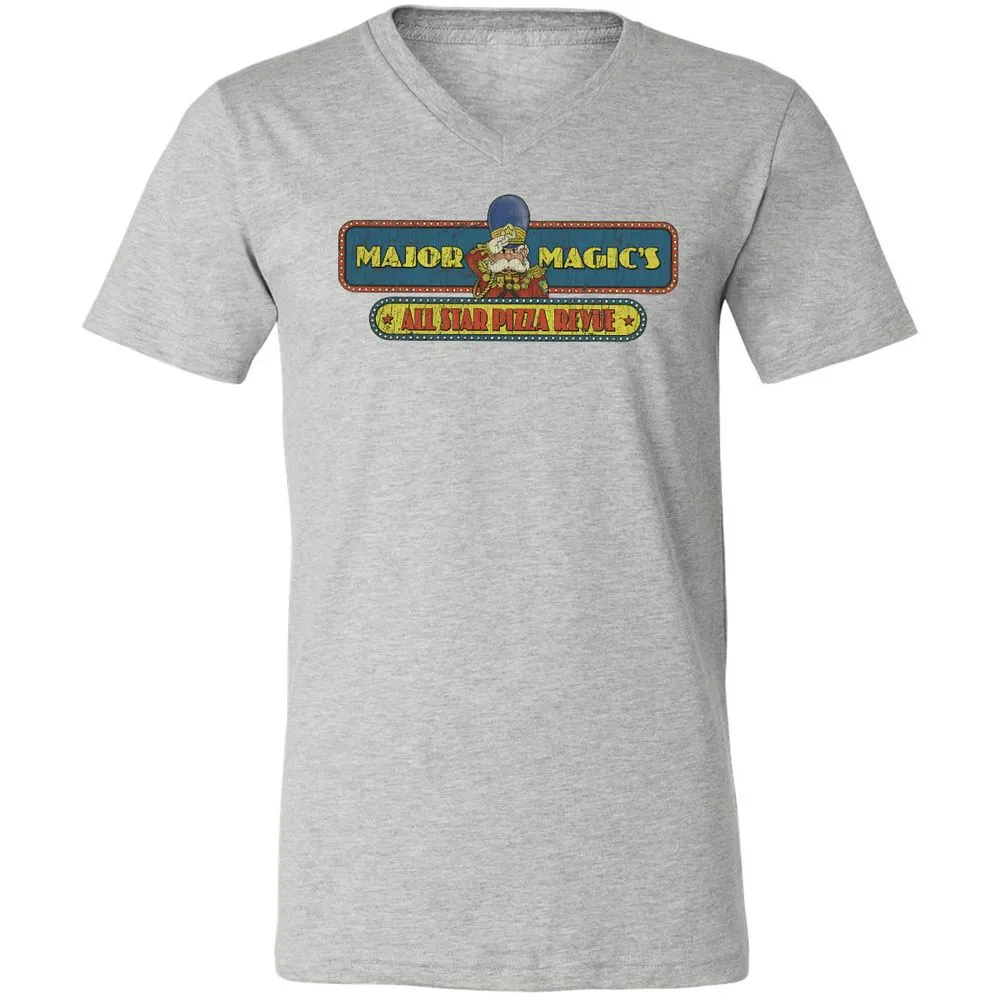 Unisex V-Neck T-Shirt - GCH9EYST - Athletic Heather - 7