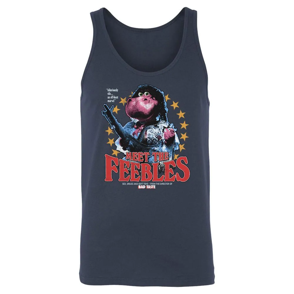 Unisex Jersey Tank - D3PKUL3J - Navy - 2