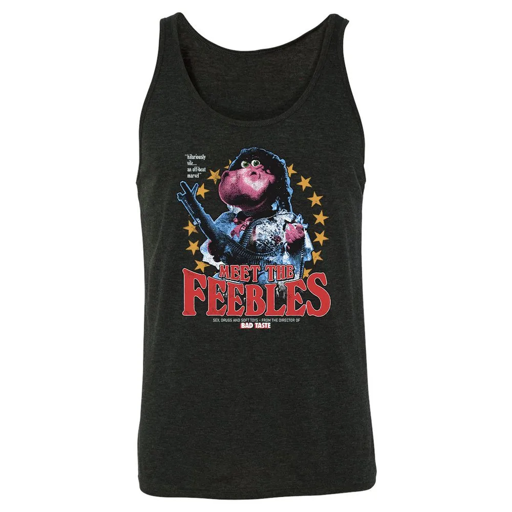 Unisex Jersey Tank - D3PKUL3J - Charcoal Black Triblend - 5
