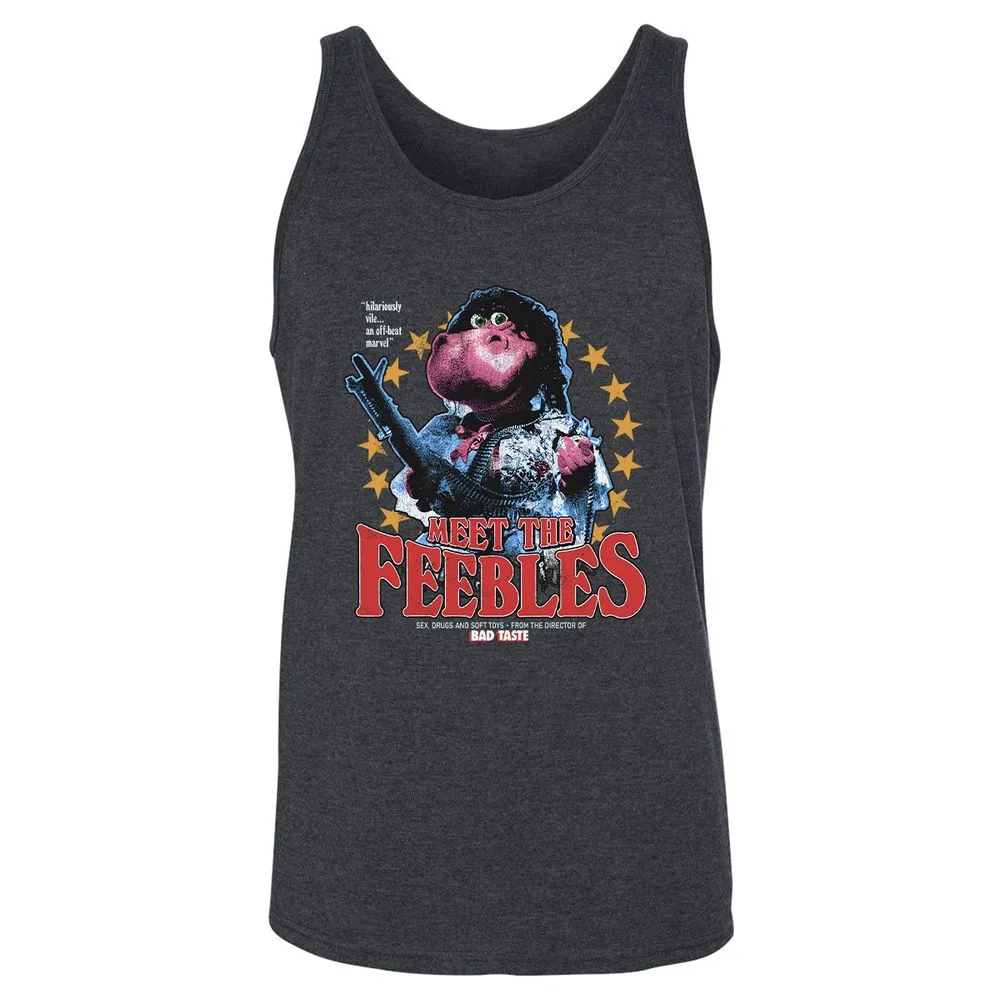 Unisex Jersey Tank - D3PKUL3J - Dark Grey Heather - 6