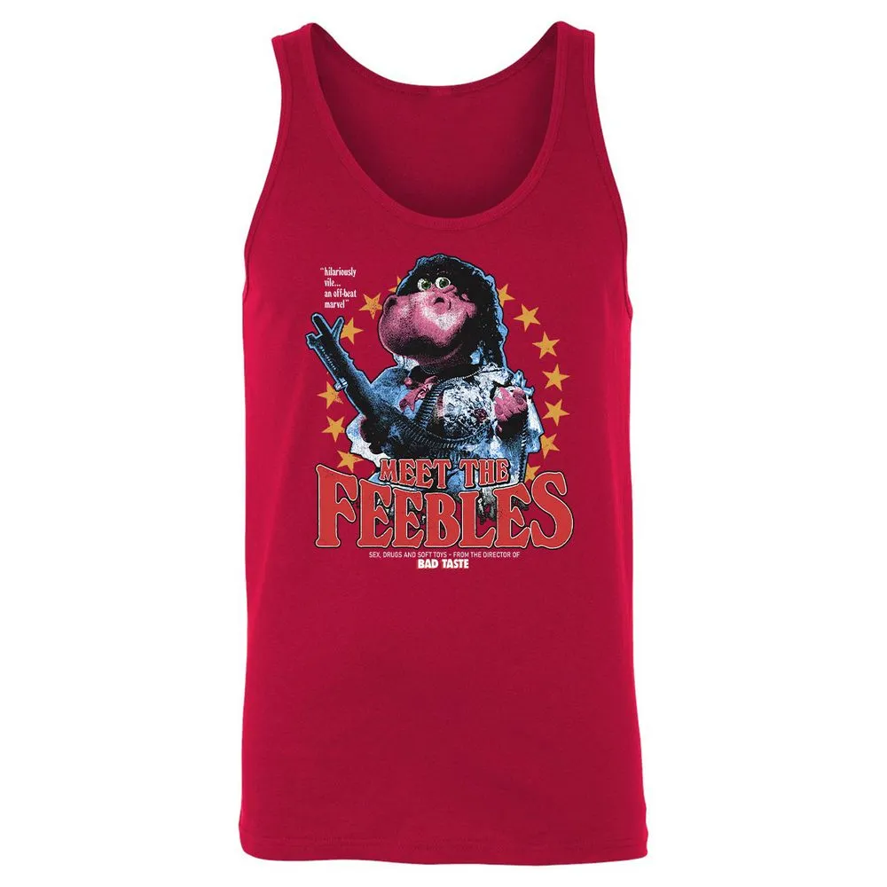 Unisex Jersey Tank - D3PKUL3J - Red - 11
