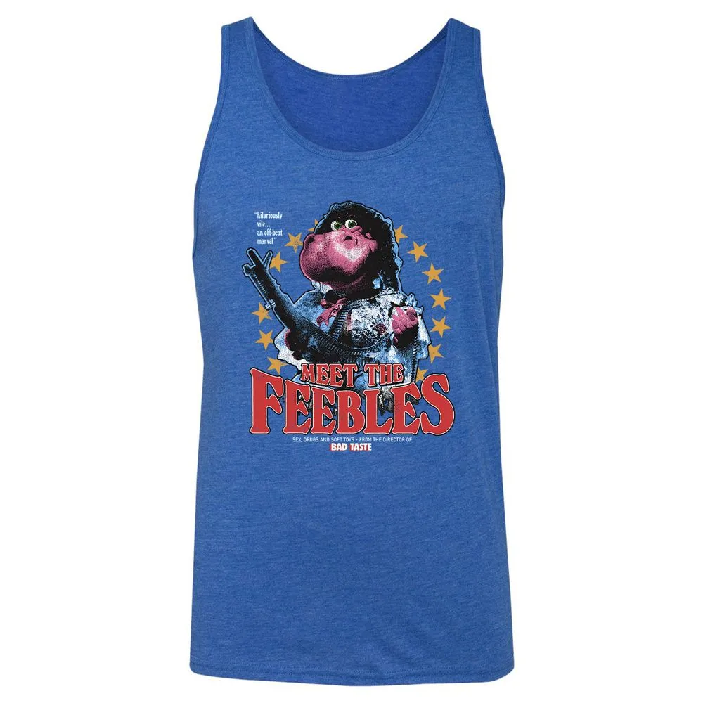 Unisex Jersey Tank - D3PKUL3J - True Royal Triblend - 12