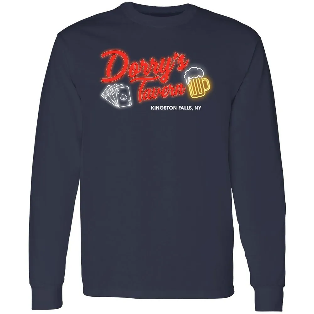 Long Sleeve T-Shirt - UVSCNTUT - Navy - 2
