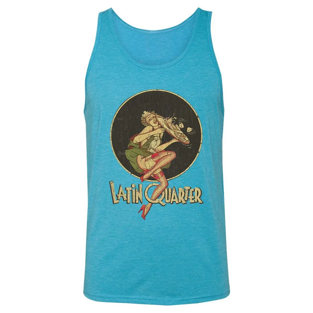Unisex Jersey Tank - 5CV14AUY - Aqua Triblend - 3