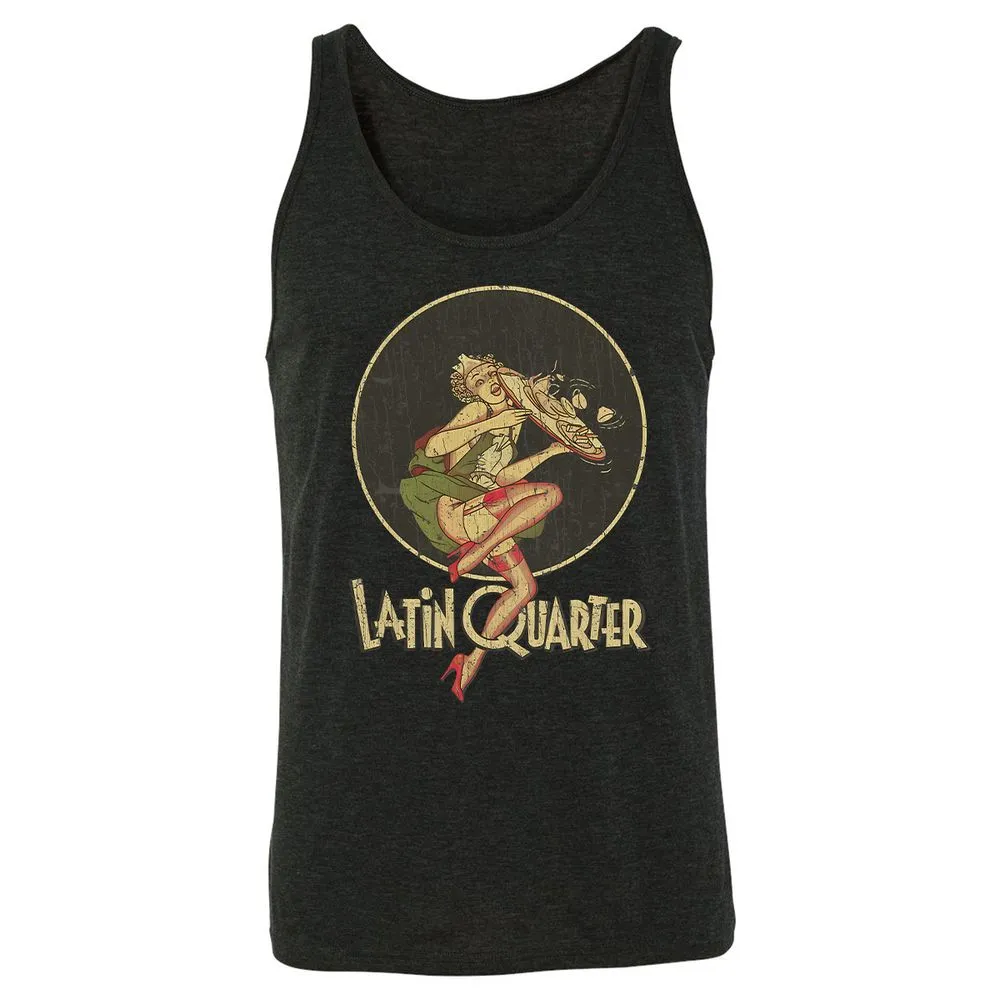 Unisex Jersey Tank - 5CV14AUY - Charcoal Black Triblend - 5