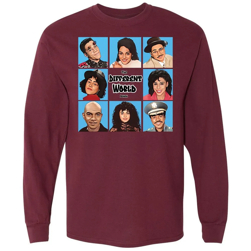 Long Sleeve T-Shirt - 57FF5JAK - Maroon - 11
