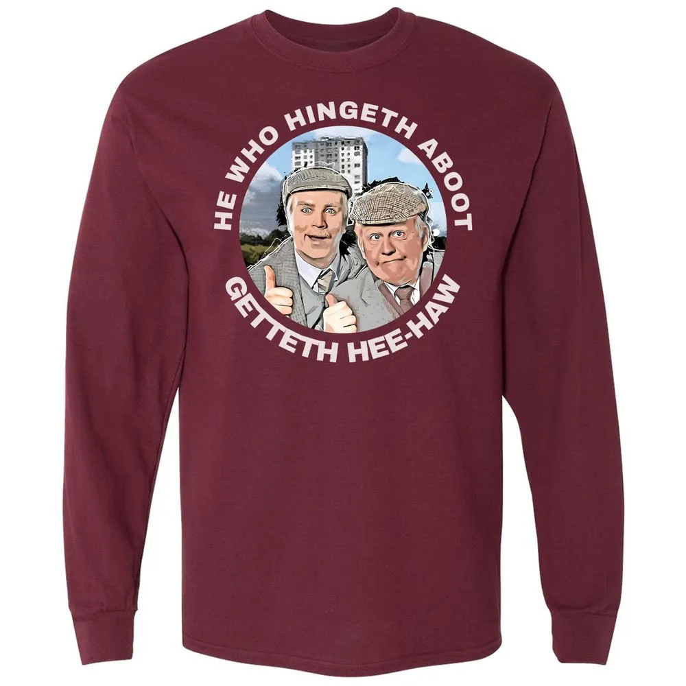 Long Sleeve T-Shirt - VFGZ4A3D - Maroon - 11
