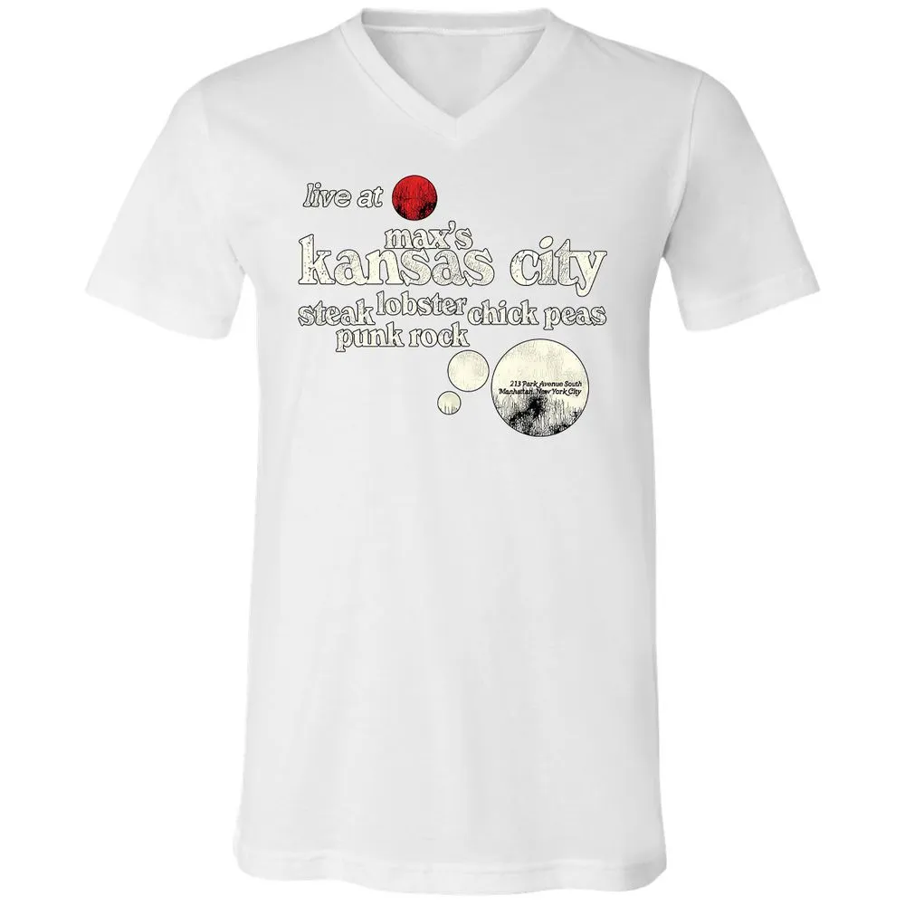Unisex V-Neck T-Shirt - FKACXWG3 - White - 5