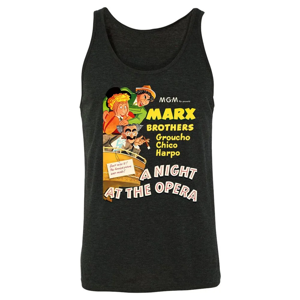 Unisex Jersey Tank - 67GGSFUV - Charcoal Black Triblend - 5