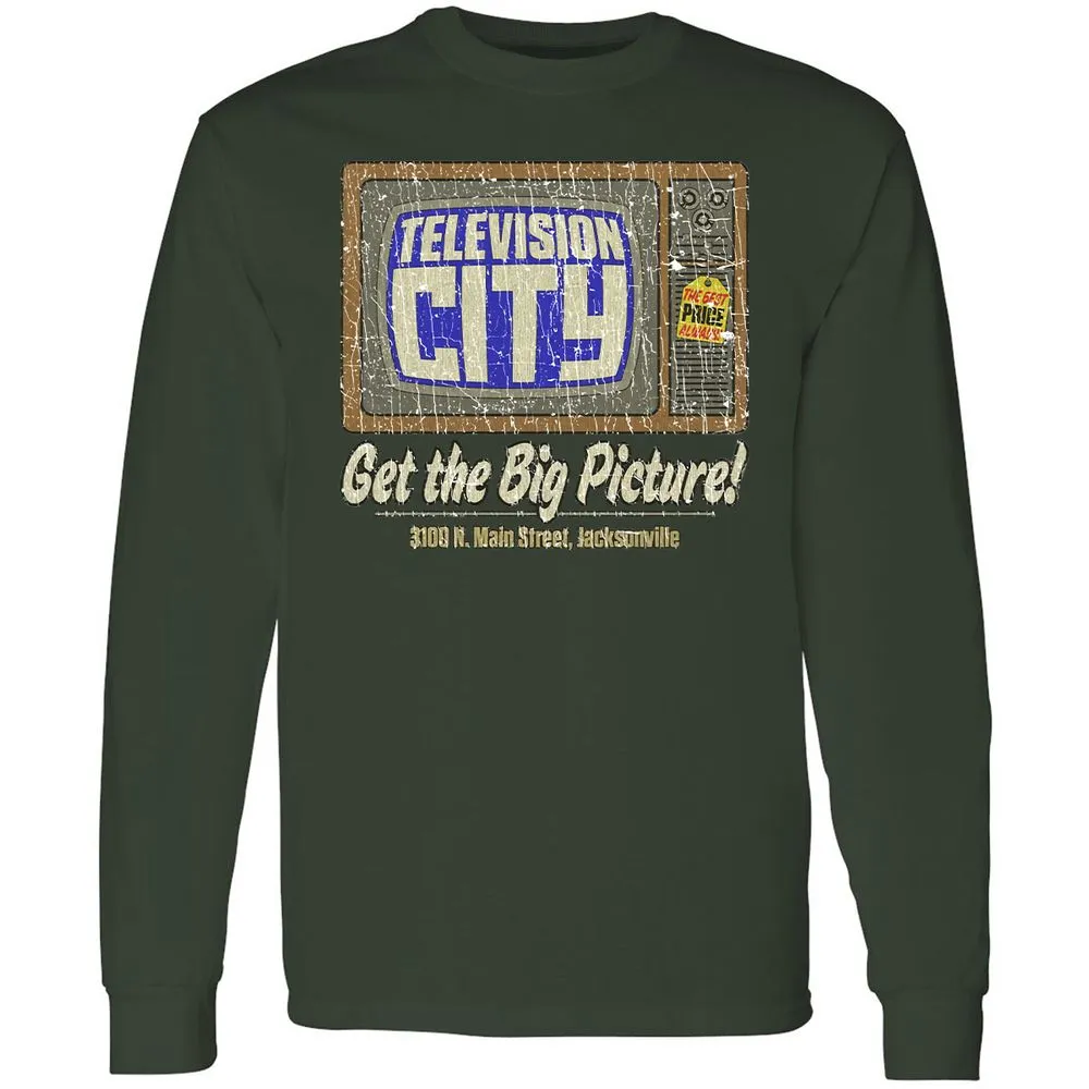 Long Sleeve T-Shirt - CU5LVM71 - Forest Green - 4