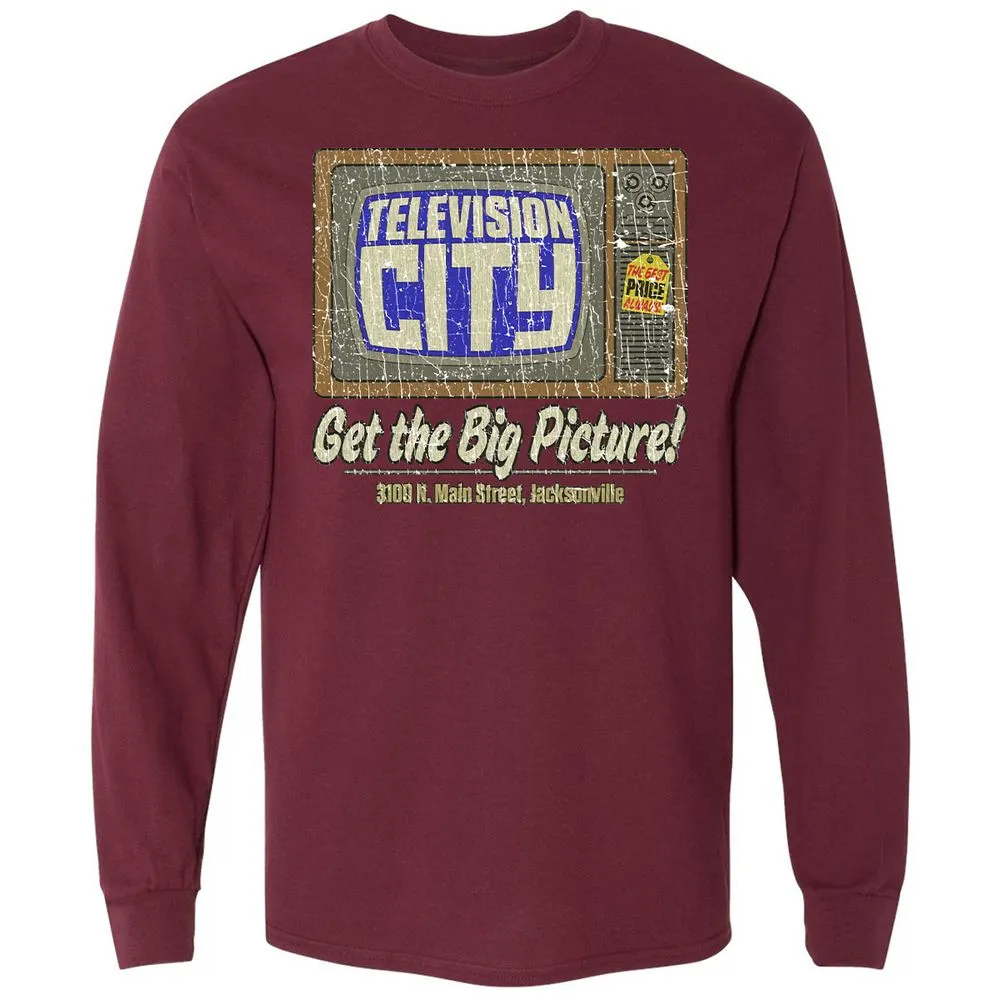 Long Sleeve T-Shirt - CU5LVM71 - Maroon - 11