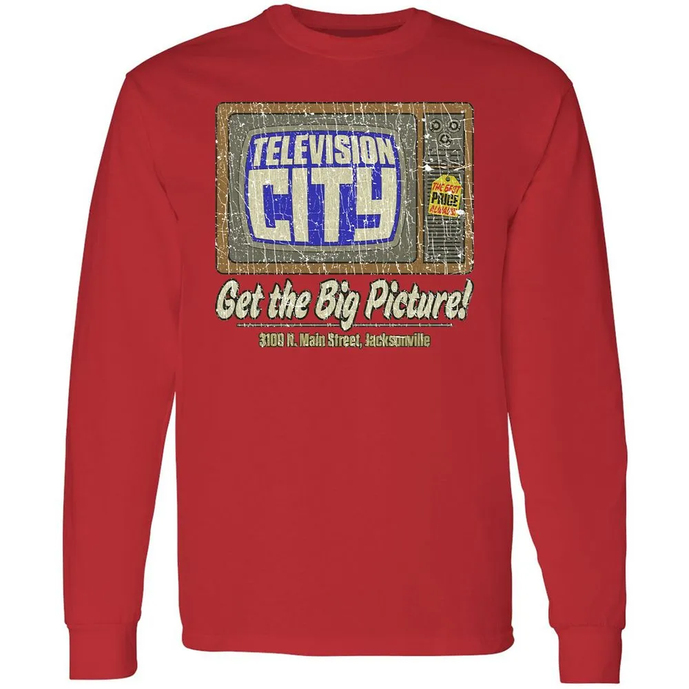 Long Sleeve T-Shirt - CU5LVM71 - Red - 14