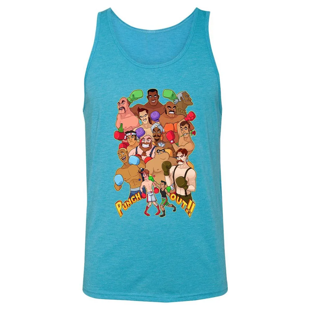 Unisex Jersey Tank - 5RAFG18H - Aqua Triblend - 3