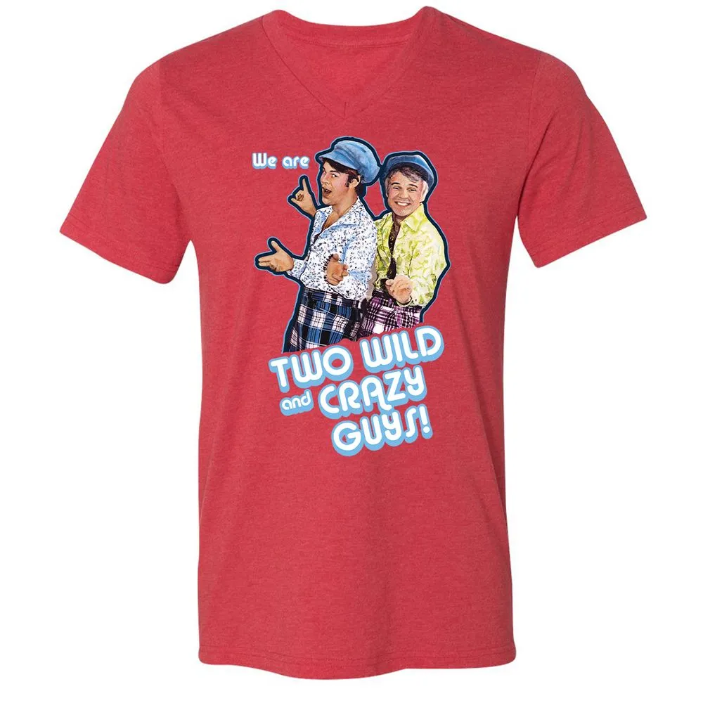 Retro Funny Duo - Heather Red - 16