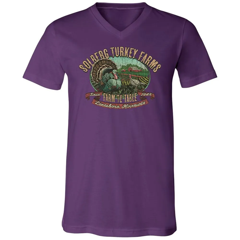 Vintage Turkey Farm Thanksgiving - Team Purple - 9