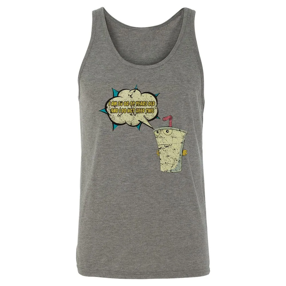 Unisex Jersey Tank - 6BAZJKH3 - Grey Triblend - 8