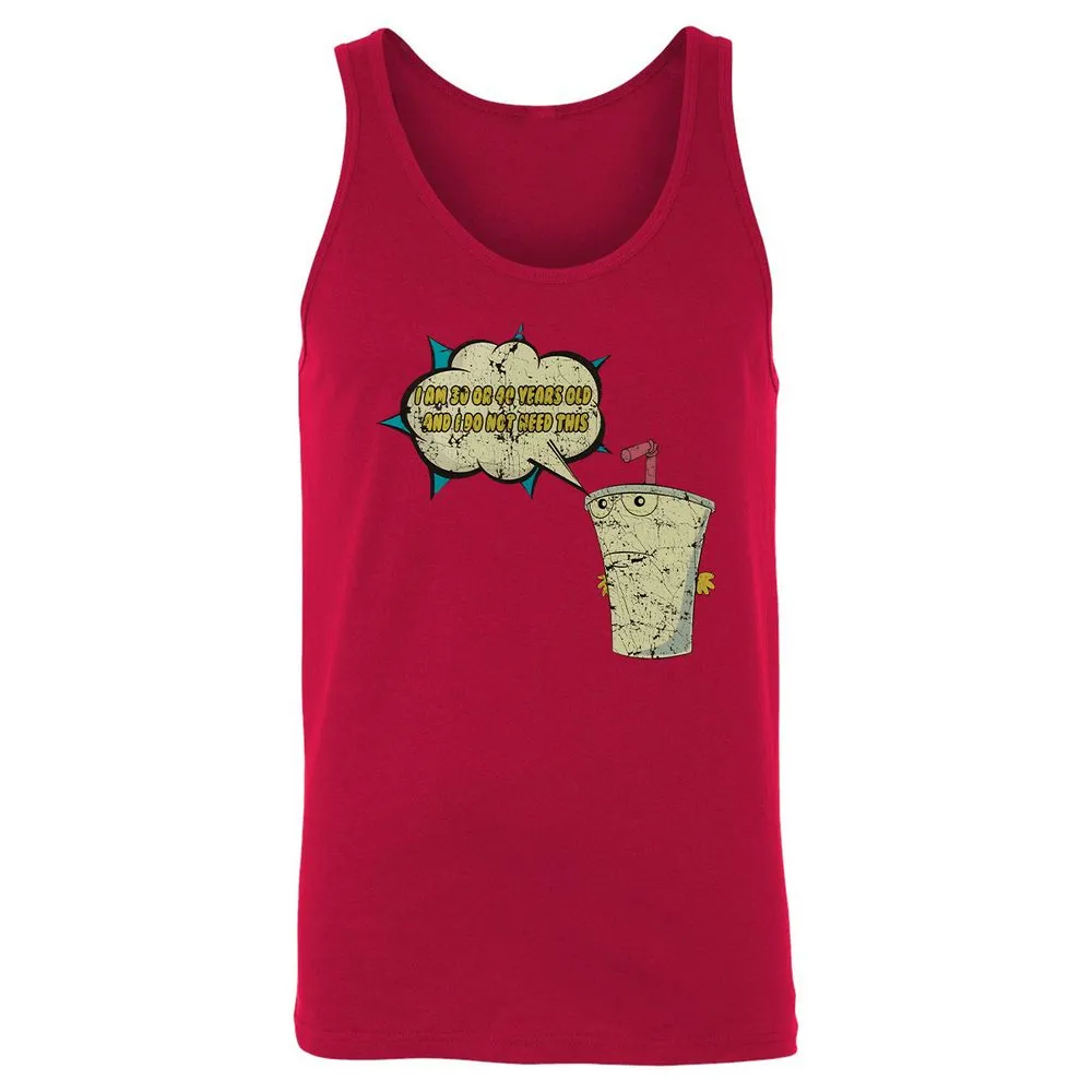 Unisex Jersey Tank - 6BAZJKH3 - Red - 11