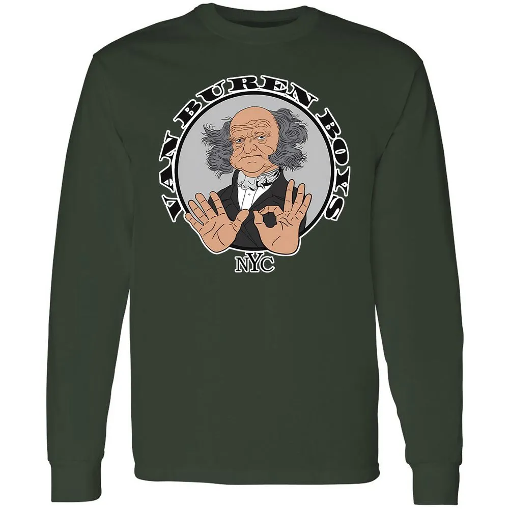 Long Sleeve T-Shirt - 2HUXY36F - Forest Green - 4