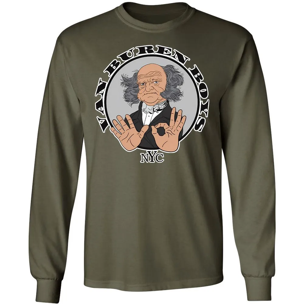 Long Sleeve T-Shirt - 2HUXY36F - Military Green - 16