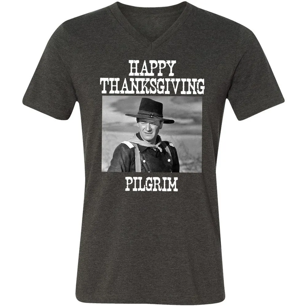 THANKSGIVING PILGRIM - Dark Grey Heather - 8