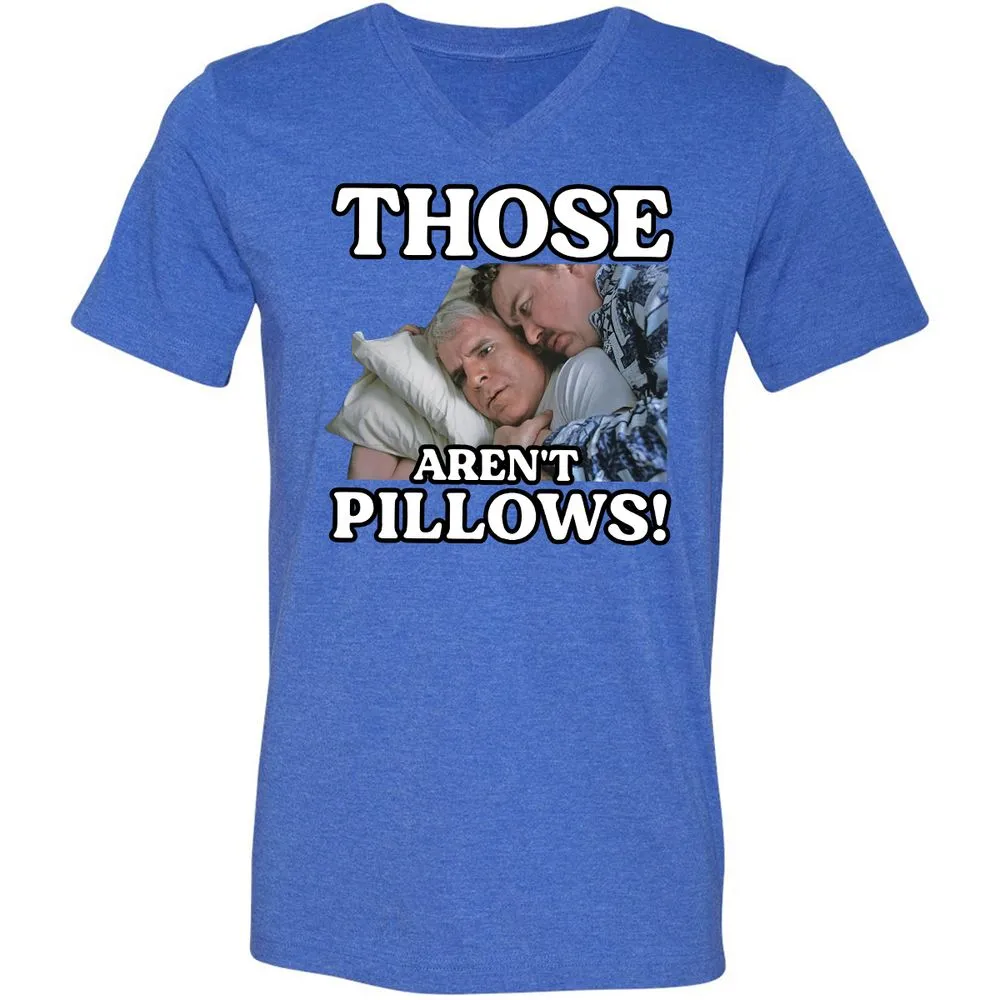 Unisex V-Neck T-Shirt - LBP6YN47 - Heather True Royal - 14