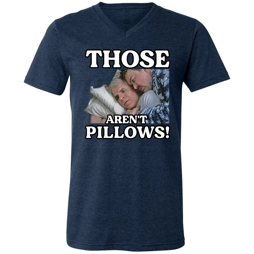 Unisex V-Neck T-Shirt - LBP6YN47 - Heather Navy - 15