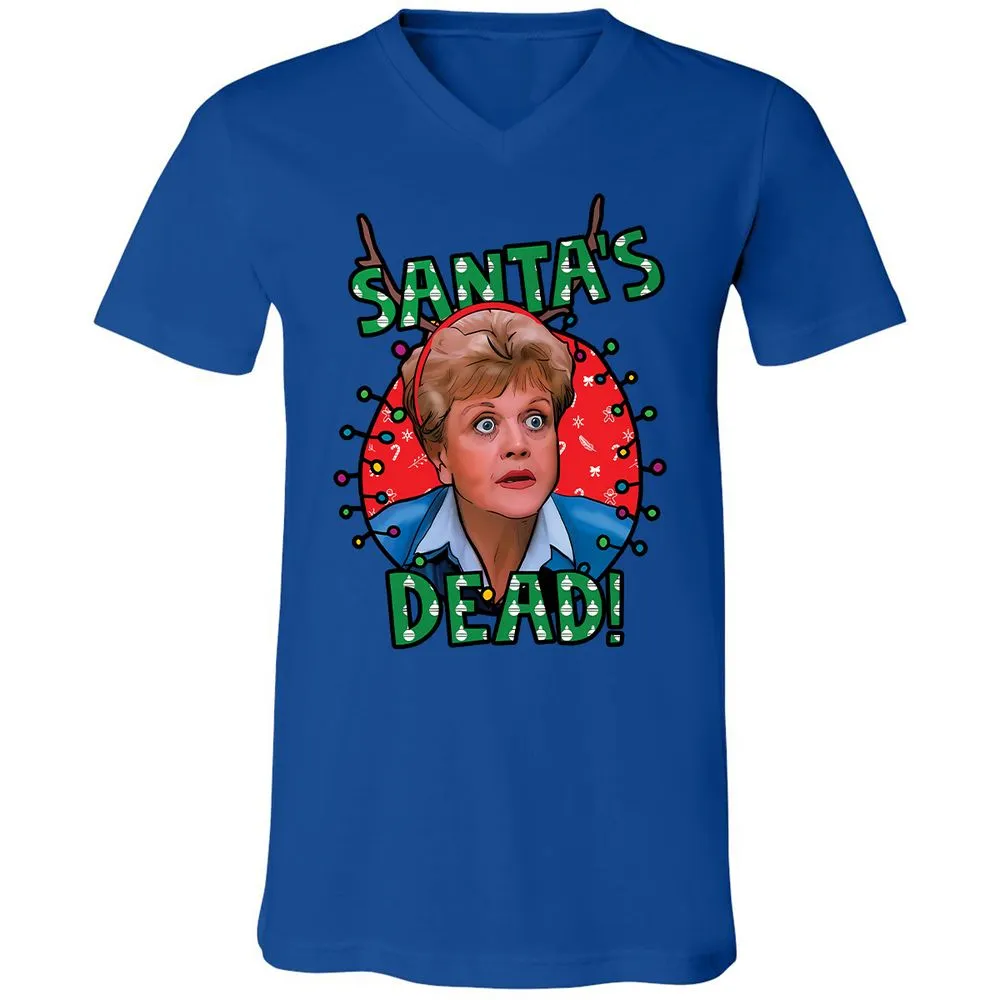 Unisex V-Neck T-Shirt - 38XM4TDT - True Royal - 4