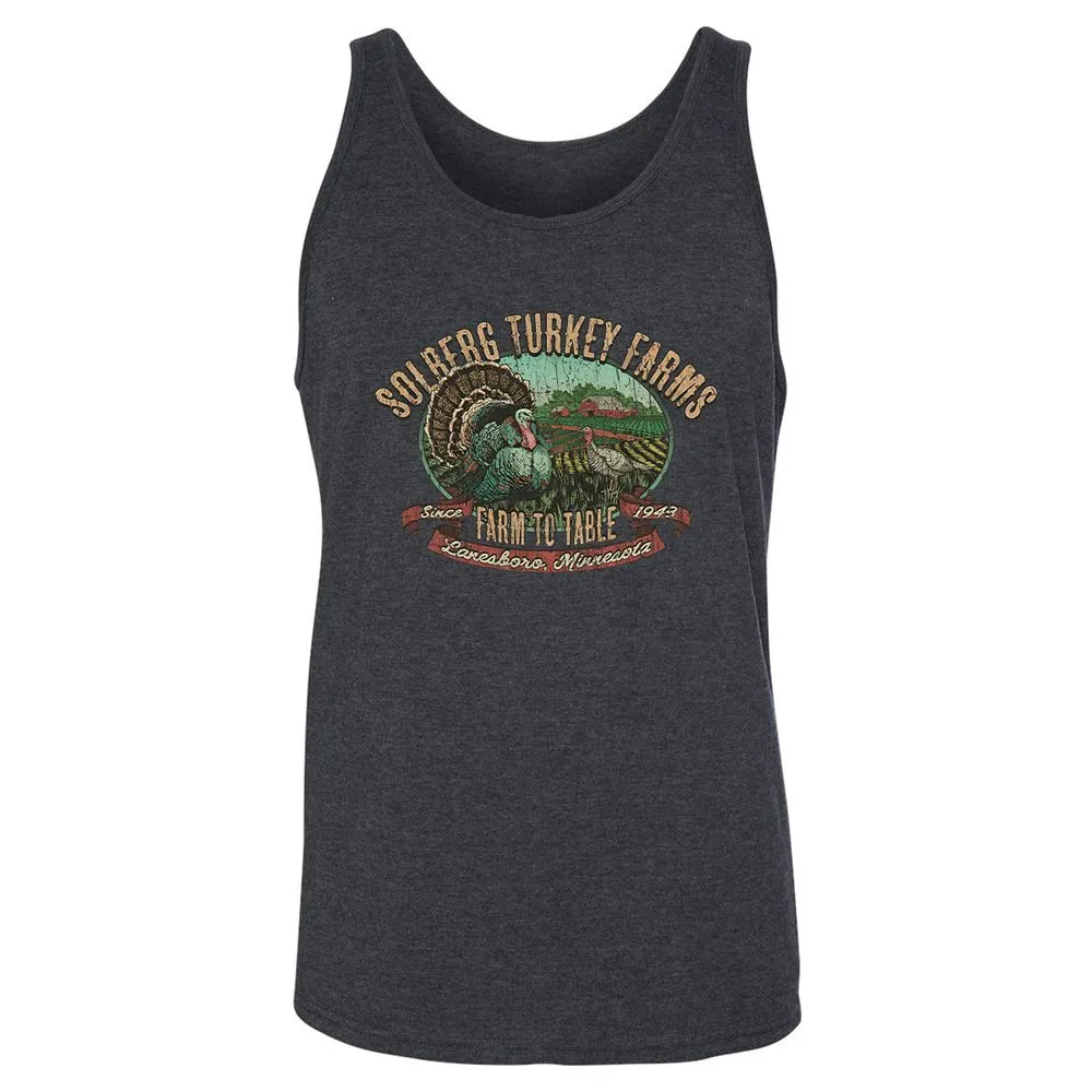 Vintage Turkey Farm Thanksgiving - Dark Grey Heather - 6
