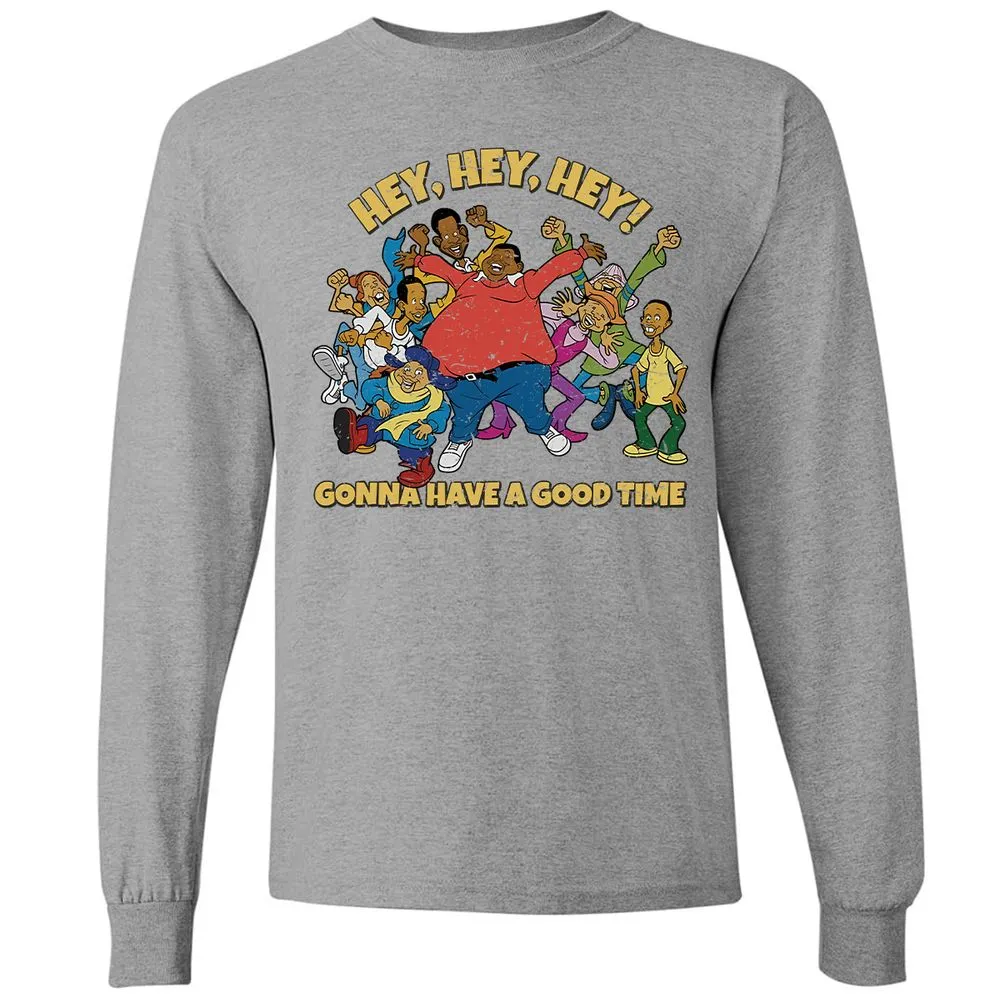 Long Sleeve T-Shirt - 5HNLYJH1 - Graphite Heather - 6