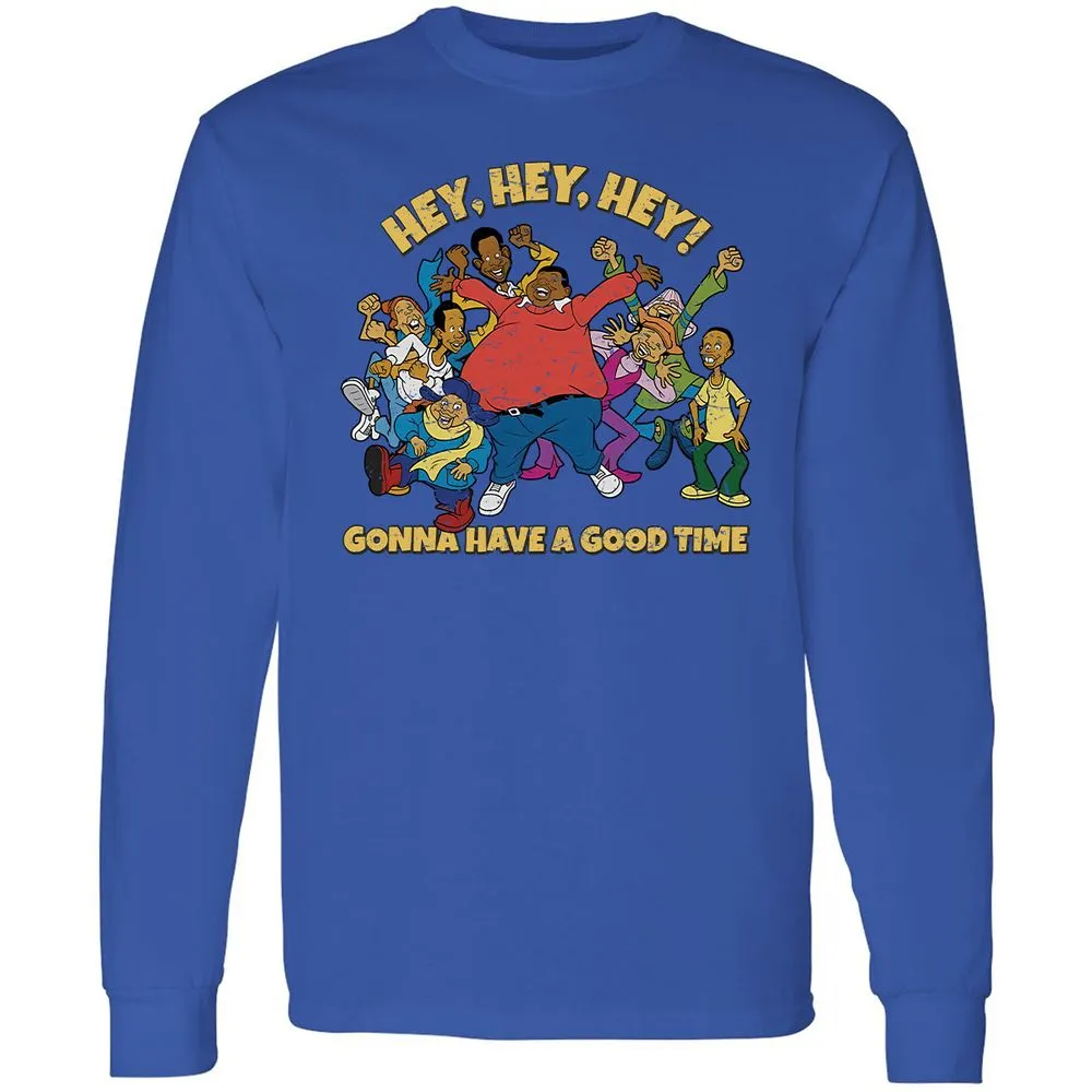 Long Sleeve T-Shirt - 5HNLYJH1 - Royal - 8