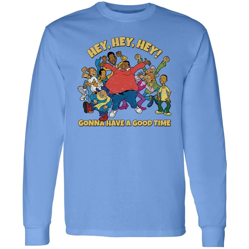 Long Sleeve T-Shirt - 5HNLYJH1 - Carolina Blue - 12