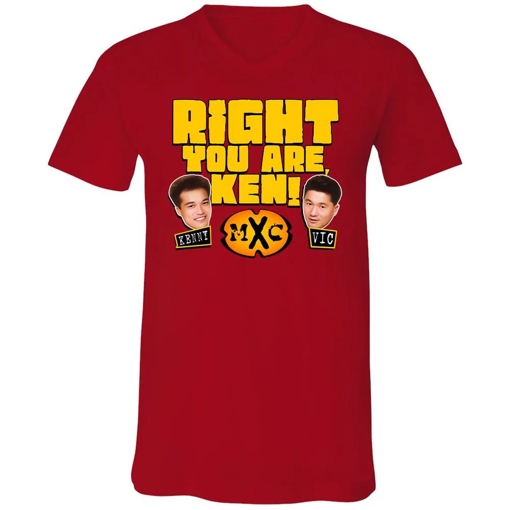 RIGHT YOU ARE, KEN! - Red - 3