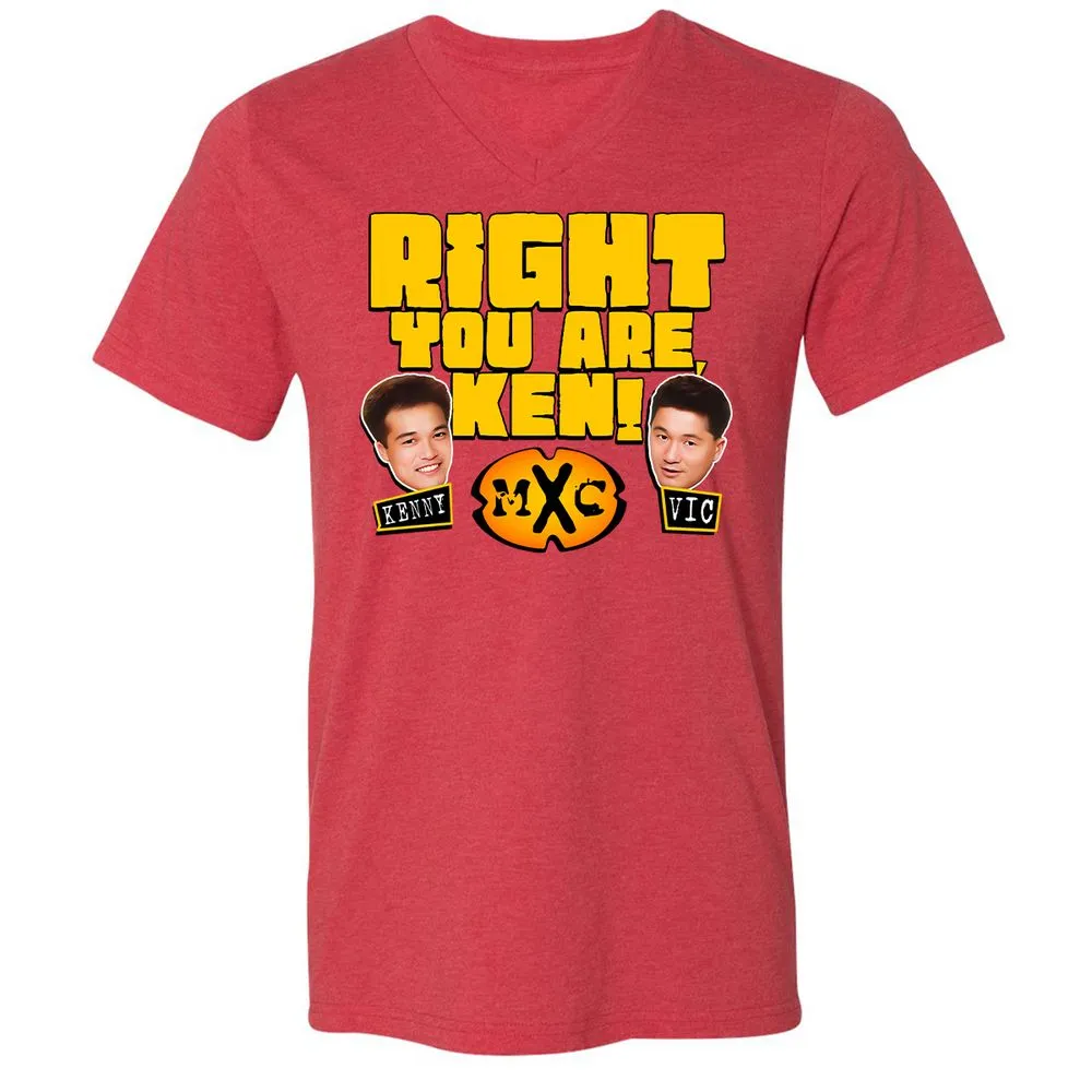 RIGHT YOU ARE, KEN! - Heather Red - 16