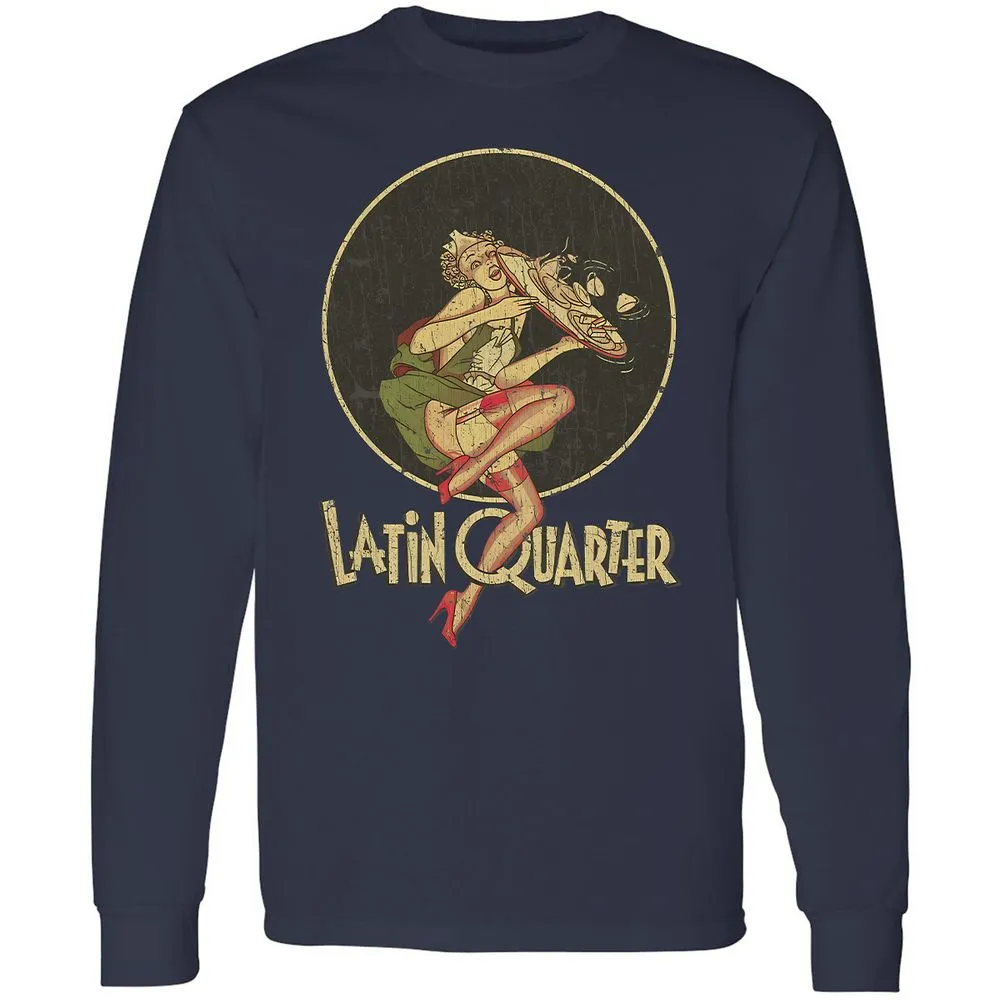 Long Sleeve T-Shirt - 2YVQ47KE - Navy - 2