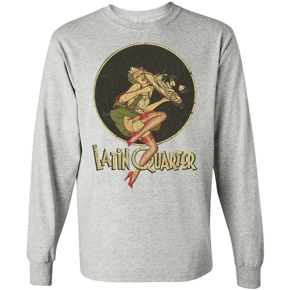 Long Sleeve T-Shirt - 2YVQ47KE - Ash - 7