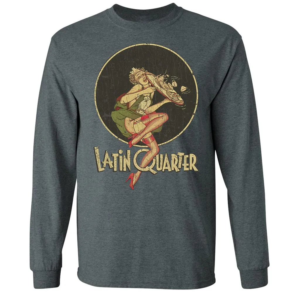 Long Sleeve T-Shirt - 2YVQ47KE - Dark Heather - 15