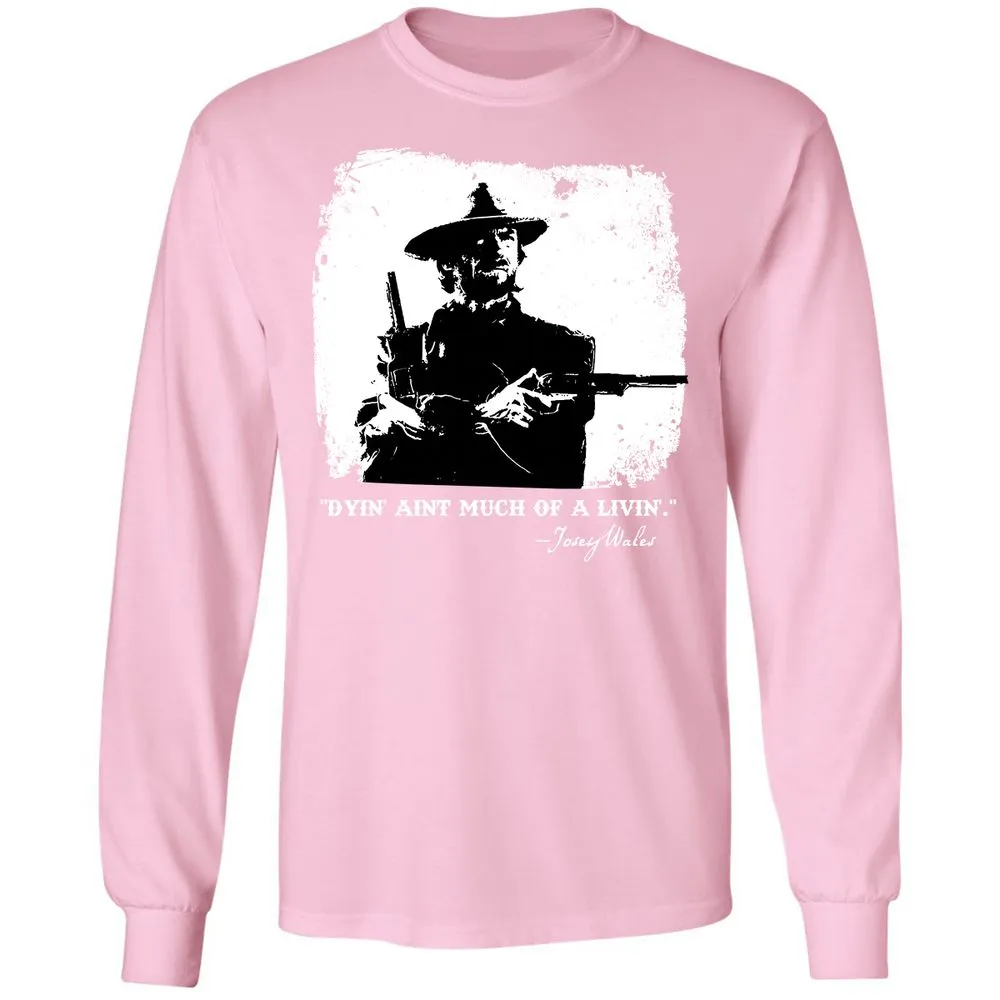 Long Sleeve T-Shirt - 8AY1JKTQ - Light Pink - 3