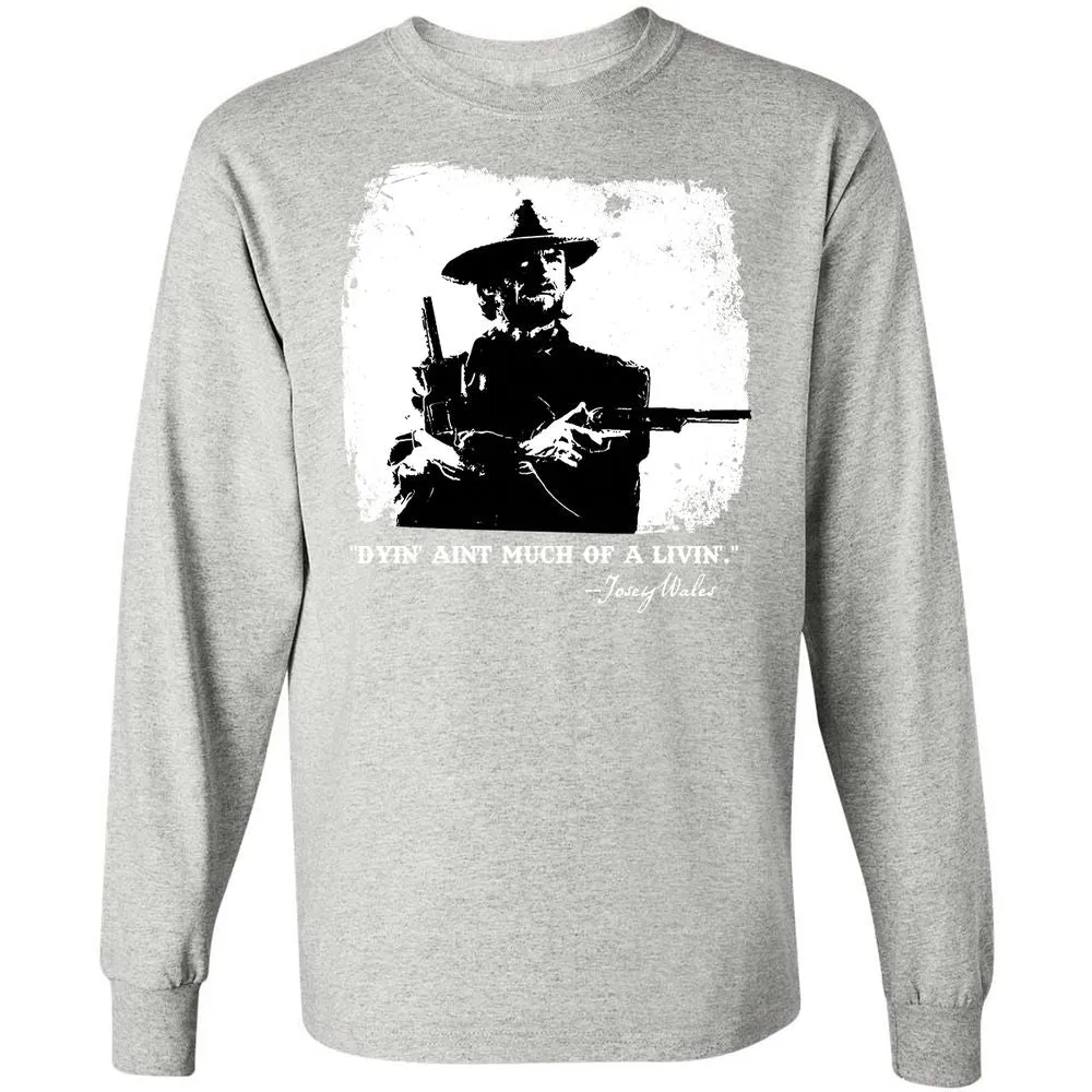 Long Sleeve T-Shirt - 8AY1JKTQ - Ash - 7