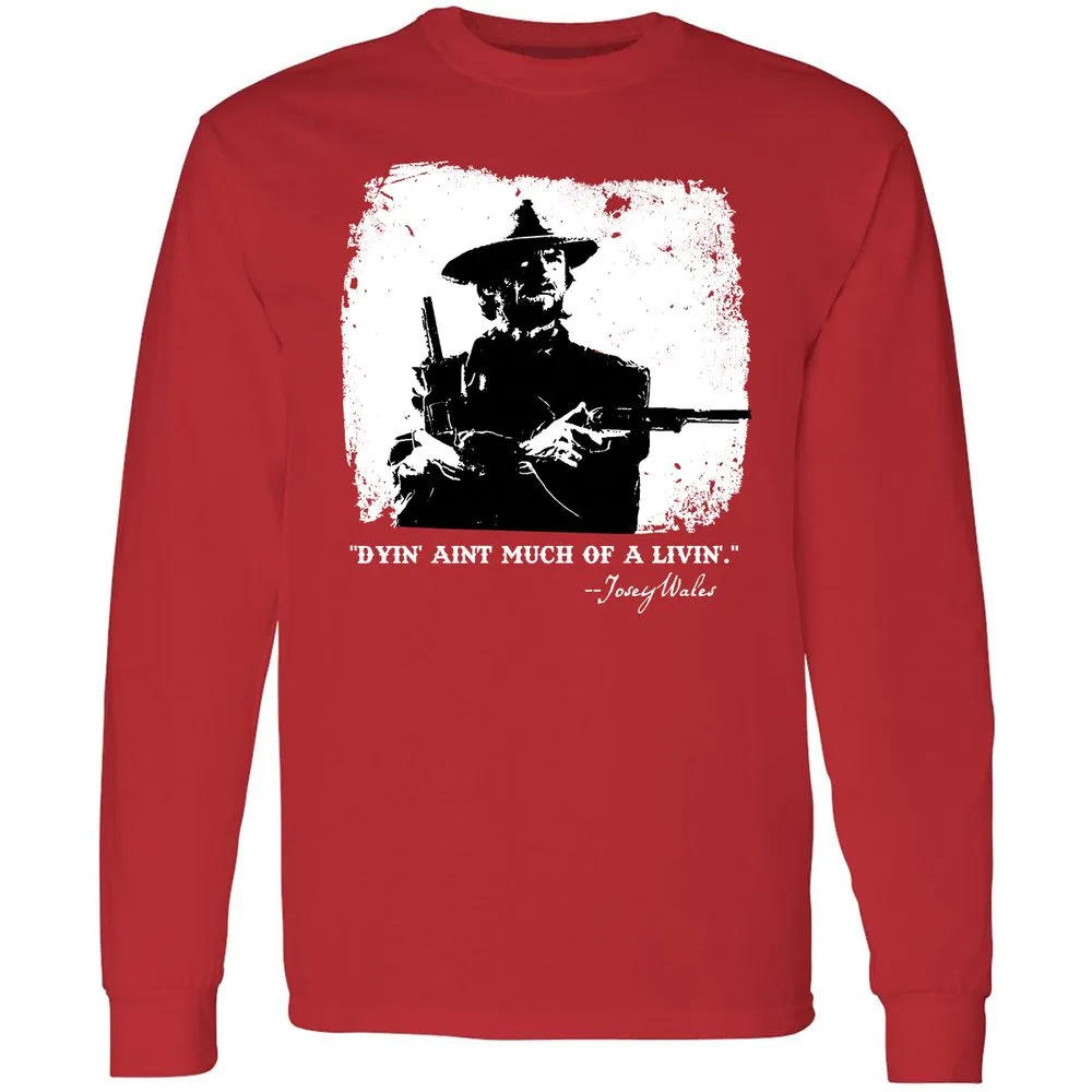 Long Sleeve T-Shirt - 8AY1JKTQ - Red - 14